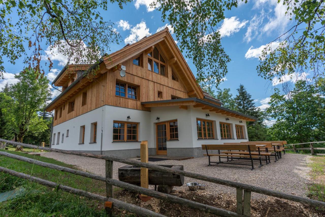 Planinska Koca Na Uskovnici Hotel Srednja Vas v Bohinju Bagian luar foto